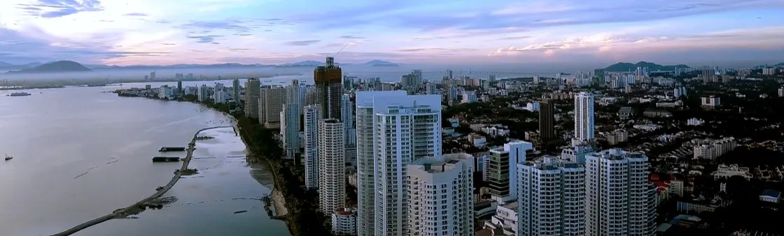 槟城乔治市天际线